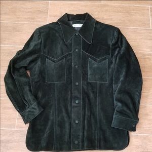 60s Italian lined shirt jacket